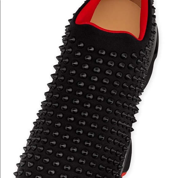 Christian Louboutin Red Bottom spike-sock sneakers - Picture 3 of 7